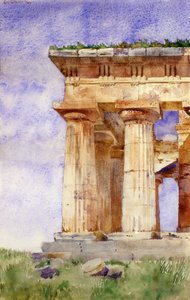 ネプチューン神殿、パエストゥム 作： Cass Gilbert