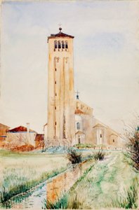 タワー、トルチェッロ大聖堂、1898-1916。 作： Cass Gilbert
