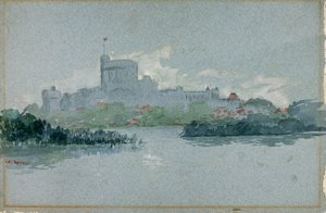 ウィンザー城、イギリス、1905 年。 作： Cass Gilbert