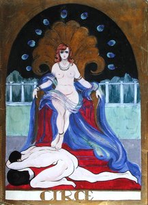 キルス、1900-20年頃（紙に水彩） 作： Castana Castana