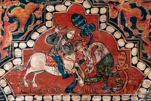 騎馬民族と竜との戦い 作： Catalan School