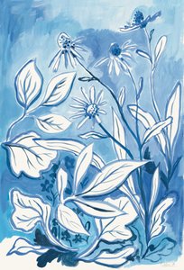 ブルー・ボタニカル・ガーデン 作： Catalina Somolinos