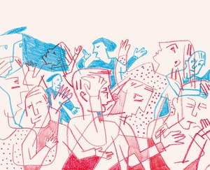 混沌とした議論 作： Catalina Somolinos