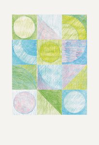 柔らかな幾何学模様 作： 