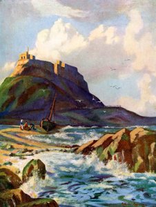 リンディスファーン、ノーサンバーランド、1924～1926年 作： Catharine Chamney