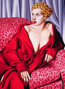 赤い着物 作： Catherine Abel