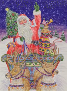 父のクリスマスがクリスマスイブに出発（紙にトイレ） 作： Catherine Bradbury