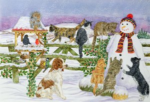 雪だるまと彼の友達（紙にトイレ） 作： Catherine Bradbury