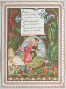 バレンタイン、1874年。 作： Catherine Greenaway