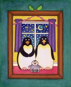 ペンギン家族のクリスマス、1997 作： Cathy Baxter