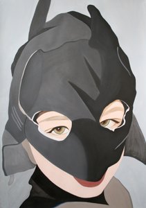 バットボーイ, 2003 （アクリル、紙）