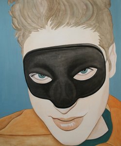 グリーン・フラッシュ 2003年（油彩、リネン） 作： キャシー・ロマックス