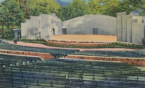 円形劇場、イロコイ公園、1942 作： Caufield and Shook