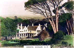 Groote Schuur House、南アフリカ、ケープタウン、c1920年代。 作： Cavenders Ltd