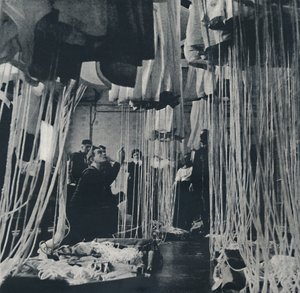 フリートエアアームの寿命試験パラシュート、1941年