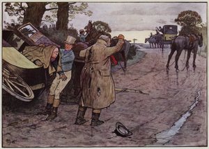 セシル・アルディンによるピクウィック・ペーパーのイラスト 作： Cecil Charles Windsor Aldin