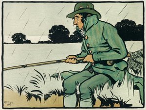オールドイングリッシュ・スポーツ＆ゲーム。アングリング 作： Cecil Charles Windsor Aldin