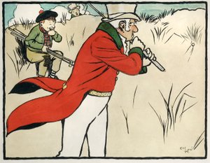 オールドイングリッシュのスポーツとゲーム。ゴルフ 作： Cecil Charles Windsor Aldin