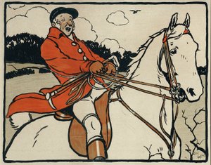 オールドイングリッシュのスポーツとゲーム。ハンティング 作： Cecil Charles Windsor Aldin