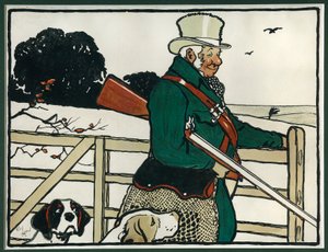 オールドイングリッシュのスポーツとゲーム。射撃 作： Cecil Charles Windsor Aldin