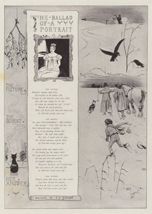 JDサイモンによる肖像画のバラード 作： Cecil Charles Windsor Aldin