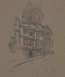 無題（手彩色リト） 作： Cecil Charles Windsor Aldin