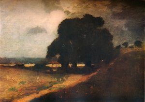 嵐の雲、c1875 作： Cecil Gordon Lawson