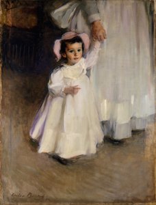 エルネスタ（ナースを持つ子供）、1894 作： Cecilia Beaux