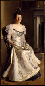 ロバートアベ夫人、キャサリンアモリーベネット、1898年〜99年 作： Cecilia Beaux