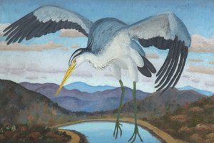 ヘロン 作： Cedric Morris