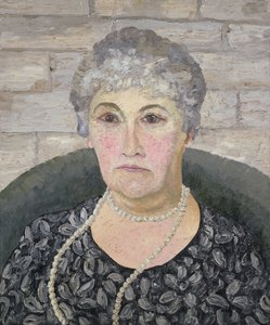 シドニー・ヘインズ夫人 作： Cedric Morris