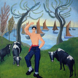 ダンシングセーラー 作： Cedric Morris