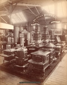 フィラデルフィアで開催された100周年記念展にミシガン・ストーブ社が出展 作： Centennial Photographic Co.