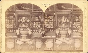 フィラデルフィア百年記念展 本館中国宮廷の眺め 作： Centennial Photographic Co.