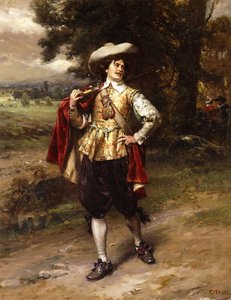 キャバリア、 作： Cesare Auguste Detti