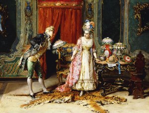 彼女の淑女のための花、1875
