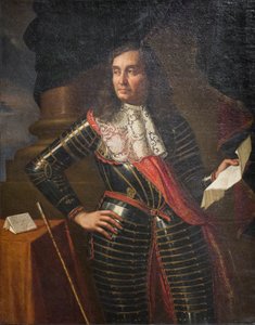 アルフォンソ・ディ・ノヴェッラーラ伯爵の肖像 作： Cesare Gennari