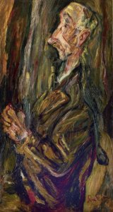 祈りの男-XXセンチュリー-フランス語表現 作： Chaim Soutine