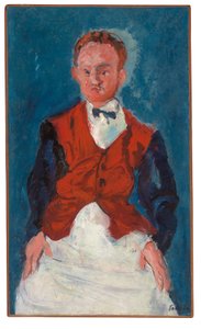 ホテルボーイ、1927年頃 作： Chaim Soutine