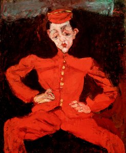 ル・グルーム」Chaim Soutine（1894-1944）の絵画