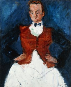 Maitre D; Maitre d "ホテル、1927年 作： Chaim Soutine