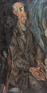 老人 作： Chaim Soutine