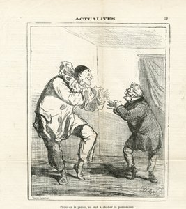 Le Charivari』に掲載されたCham（1819-1879）のイラスト