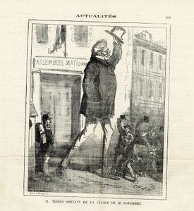 Le Charivari』に掲載されたCham（1819-1879）のイラスト 作： Amédée de Noé
