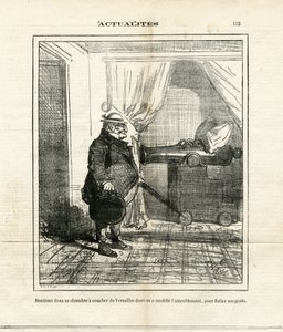 Le Charivari』に掲載されたCham（1819-1879）のイラスト 作： Amédée de Noé