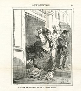 The Charivari』に掲載されたチャム（1819-1879）のイラスト 作： Amédée de Noé