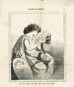 The Charivari』に掲載されたチャム（1819-1879）のイラスト 作： Amédée de Noé