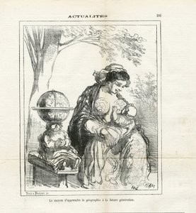 The Charivari』に掲載されたチャム（1819-1879）のイラスト 作： Amédée de Noé