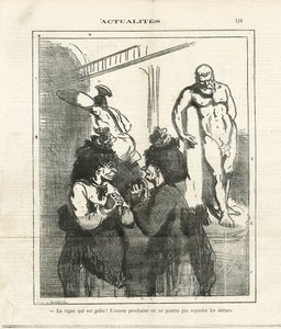 The Charivari』に掲載されたチャム（1819-1879）のイラスト 作： Amédée de Noé
