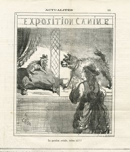 The Charivari』に掲載されたチャム（1819-1879）のイラスト 作： Amédée de Noé